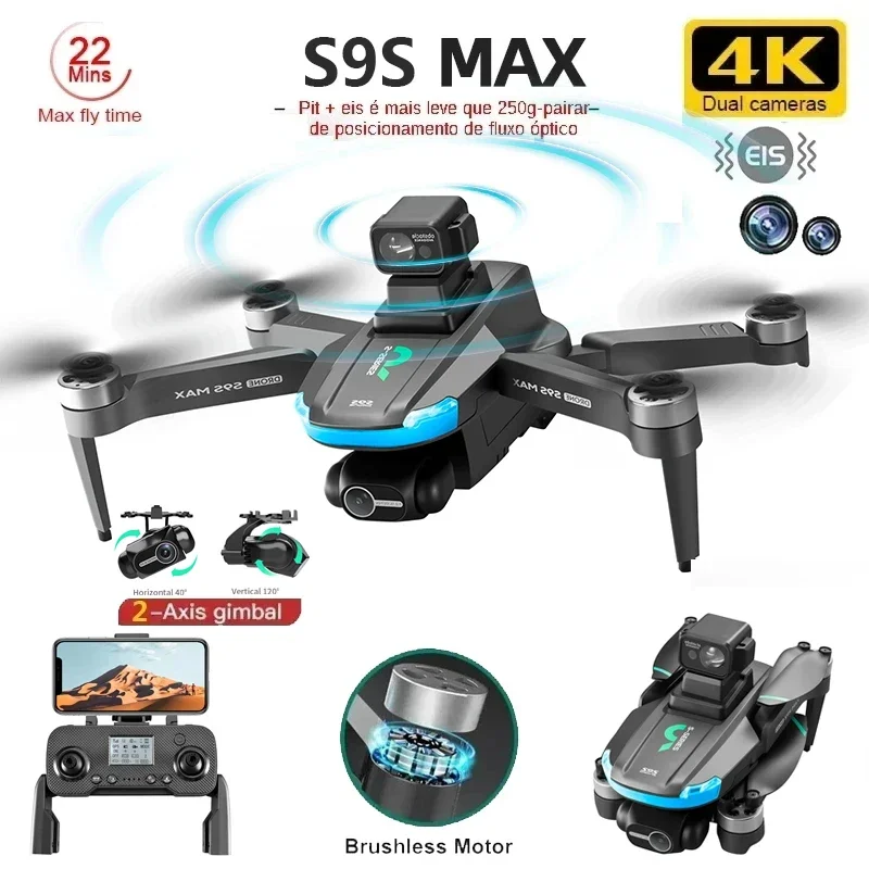 Drone Controller Screen - Novo s9s max mini drone 4k