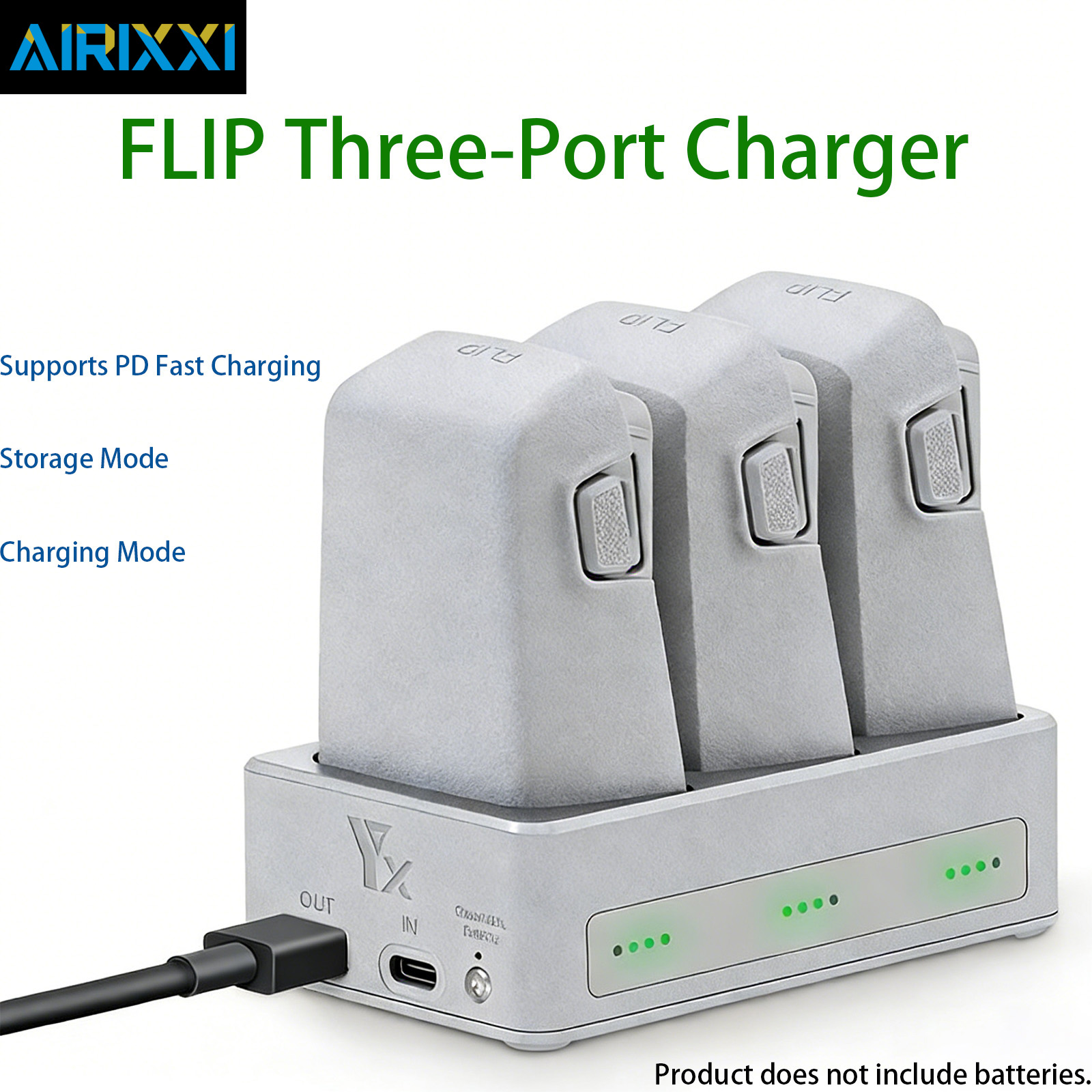 Drone Charging Hub - Novo Hub Carregador de Bateria de