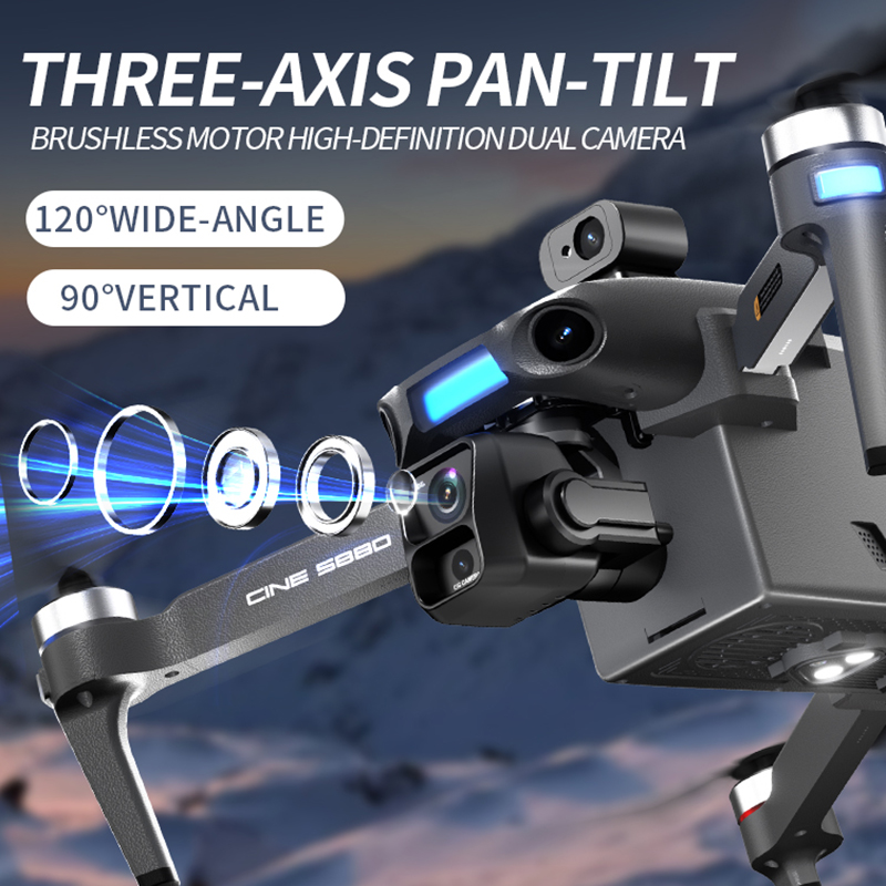 Novo Drone 8K com Câmera Dupla - Drone Controller Screen avaliação e preço